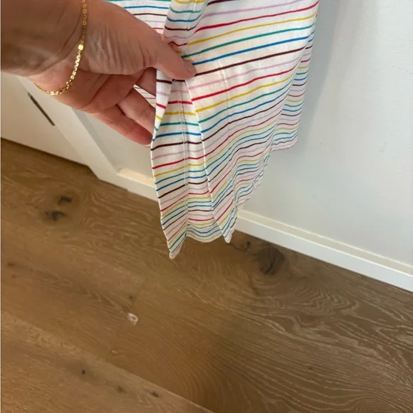 Boden Rainbow V-Neck Dolman Sleeve Maxi Dress Medium - Picture 6 of 7